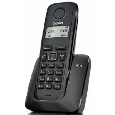 Радиотелефон Dect Gigaset A116 черный АОН