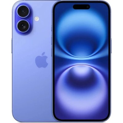 Смартфон Apple iPhone 16 A3287, 8/128Gb, ультрамарин