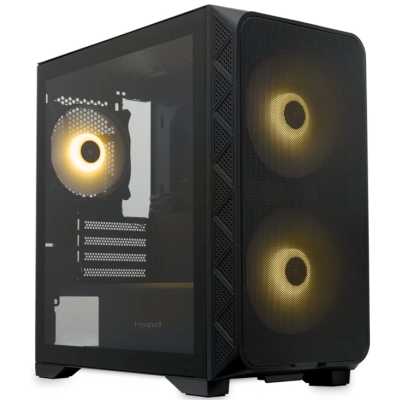 Компьютерный корпус без блока питания HSPD M321, Mesh Mini-tower, черный, slide TG, 0.45 SPCC, 2x140мм ARGb+1x120мм ARGb mATX, mITX 160/340/184мм 2x2.5", 2x3.5", 4xPCI 2xUSB-A 3.0, 1xUSB-A 1.0 390x200x385мм