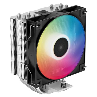 Устройство охлаждения(кулер) Deepcool AG400 LED RGB Soc-AM5/AM4/1200/1700/1851 черный 4-pin 18-32dB