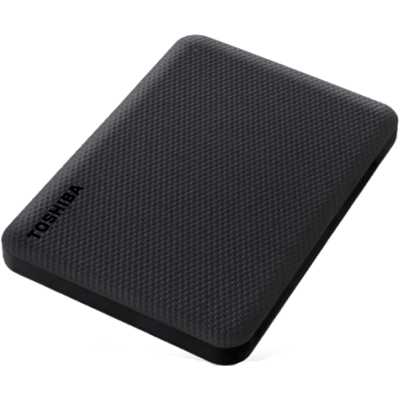 Внешний HDD 2.5" Toshiba Canvio Advance, 1TB, USB 3.2 Gen 1 Type-A, 5400 rpm, черный