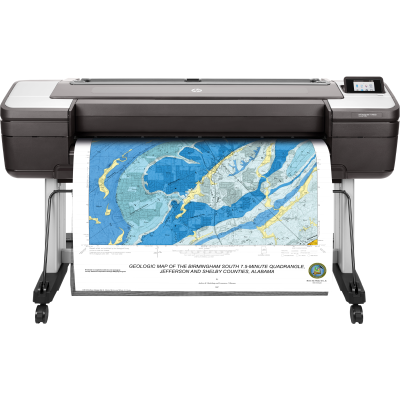 Плоттер струйный HP DesignJet T1700dr 44-in Printer (W6B56A), A0, цветной, 44", 1118 мм, 2400x1200 dpi, USB, Gigabit Ethernet
