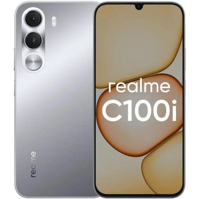 Смартфон Realme C100i RMX5377 4/128Gb серебристый