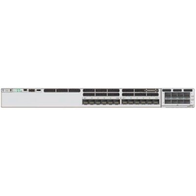 Коммутатор Cisco C9300X-12Y-A, 12×25 Гбит/с SFP28, управляемый
