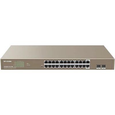 Коммутатор управляемый IP-COM G3326P-24-410W, настенный, настольный, 1000 Мбит/сек, 24 port, SFPx
