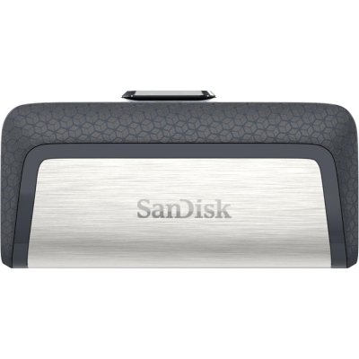Флеш Диск Sandisk 256Gb Ultra Dual Drive SDDDC2-256G-G46 USB3.0 серый/черный
