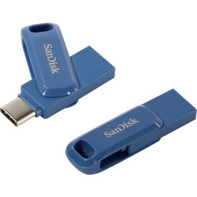 USB накопитель SanDisk SDDDC3-064G-G46NB Ultra Dual Drive Go USB Type-CTM Flash Drive 64GB Navy Blue