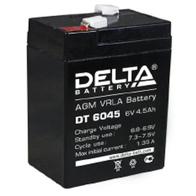 Батарея для ИБП Delta DT 6045 (6V, 4.5Ah)