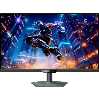 Монитор 27" Gigabyte M27Q2 QD IPS 2560x1440, 200 Гц, 1 мс (GtG), 16:9, 350 кд/м², 2xHDMI 2.0, DP 1.4, USB-C (18 Вт), USB Hub (2x USB 3.2), 3.5 Jack, DisplayHDR 400, G-Sync, KVM, VESA 100x100, черный