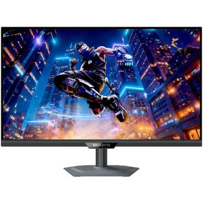Монитор 27" Gigabyte M27UP IPS 3840x2160, 160 Гц, 1 мс (GtG), 16:9, 350 кд/м², 2xHDMI 2.1, DP 1.4, USB-C (18 Вт), USB Hub (3x USB 3.2), 3.5 Jack, DisplayHDR 400, G-Sync Compatible, динамики (2x5 Вт), KVM, VESA 100x100, черный