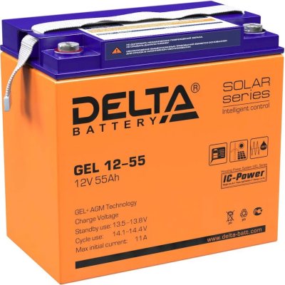 Батарея для ИБП Delta GEL 12-55