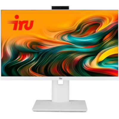 Моноблок IRU Tactio 23IW 23.8" Full HD i5 1235U (1.3) 16Gb SSD512Gb Iris Xe Windows 11 Pro GbitEth WiFi BT 120W Cam белый 1920x1080 (RUS)