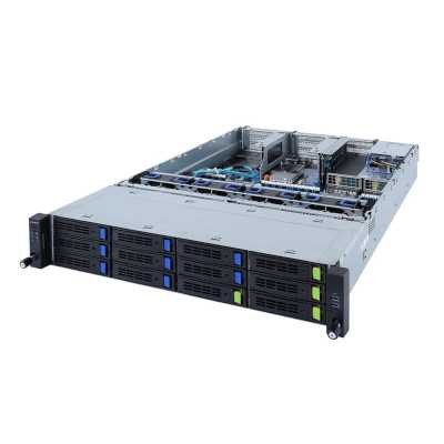 Серверная платформа Gigabyte R282-3C1 2U, 12x3.5"; SAS/SATA (4 with NVME Gen 4), 2 x 2.5"; SATA/SAS in rear side, 2xXeon® Scalable Gen3, 32xDIMM, 2x1Gb/s (Intel® I350-AM2), 3xPCIE Gen 4 x16, 5xPCIE x8 Gen 4, 1xOCP 3.0 x16, 1xOCP 2.0 x8, 2x1600W