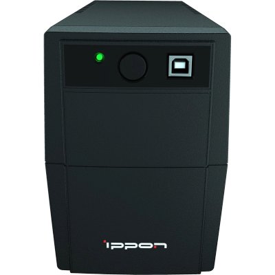 Источник бесперебойного питания Ippon Back Basic 1050S Euro 600Вт 1050ВА черный