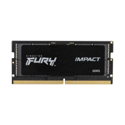 Оперативная память Kingston Fury Impact, DDR5, 32GB (1x32GB), 4800MHz, CL38 SO-DIMM