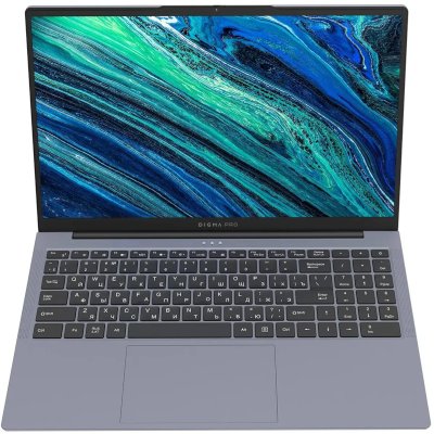 Ноутбук Digma Pro Cursus Ryzen 5 3500U 16Gb SSD 512Gb AMD Radeon Graphics 15.6" IPS FHD (1920x1080) Windows 11 Pro серый WiFi BT Cam 5500mAh (DN15R5-ADXW10)