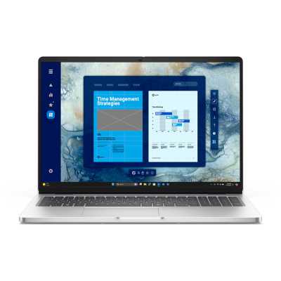 Ноутбук Dell Pro 16 Core Ultra 7 255U 16Gb SSD 1Tb Intel Graphics 16" WVA FHD+ (1920x1200) Linux grey WiFi BT Cam (PRO16-7613)