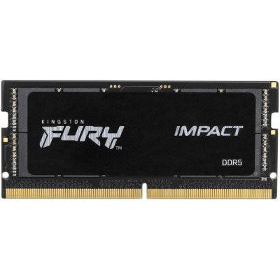 Оперативная память Kingston Fury Impact, DDR5, 8GB (1x8GB), 4800MHz, CL38 SO-DIMM