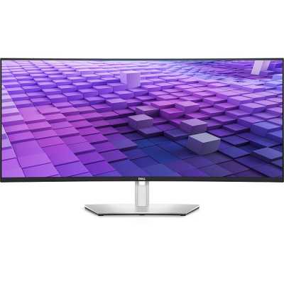 Монитор 37.5" Dell UltraSharp U3824DW IPS 3840x1600, 60 Гц, 8 мс, 21:9, 300 кд/м², 2xHDMI, 1xDP, 1xUSB-C, 2x9 Вт, серебристый