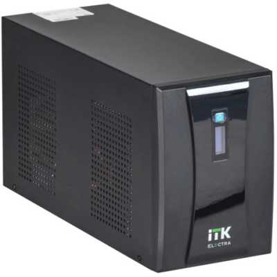 Источник бесперебойного питания ITK ELECTRA ET 3кВА/1,8кВт с АКБ 4х9AH USB Schuko