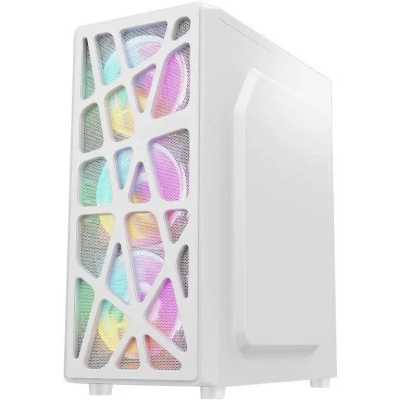 Компьютерный корпус Aerocool/Formula Mana белый без БП ATX 3x120мм 1xUSB 2.0 1xUSB 3.0 audio bott PSU