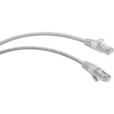 Патч-корд Cabeus PC-FTP-RJ45-CAT.5E-5M-LSZH F/UTP RJ-45 вил.-вилка RJ-45 кат.5E 5м серый LSZH