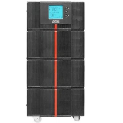 Источник бесперебойного питания Powercom MACAN, On-Line, 10000VA/10000W, Tower, IEC, LCD, Serial+USB, SmartSlot, подкл. доп. батарей