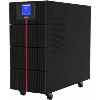 Источник бесперебойного питания Powercom MACAN, On-Line, 6000VA/6000W, Tower, IEC, LCD, Serial+USB, SmartSlot, подкл. доп. батарей