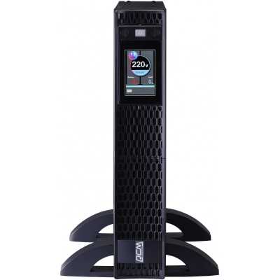Источник бесперебойного питания Powercom Next, On-Line, 1500VA/1500W, Rack/Tower, 8*IEC320-C13, LCD, Serial+USB, SmartSlot, подкл. доп. Бат.