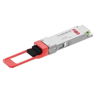 Трансивер/ FIBO FT-Q100-ER4-40 модуль QSFP28 , 100G, до 40 км, TX 1310нм, 2xLC, DDM