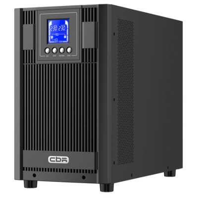 ИБП CBR ESSENCE ESN-3000C Online 3000 VA / 3000 W, Tower, 6 x C13 + 1 x C19 + 1 x TB, LCD, HID-USB, RS232, EPO, SNMP slot/ UPS CBR Online Tower