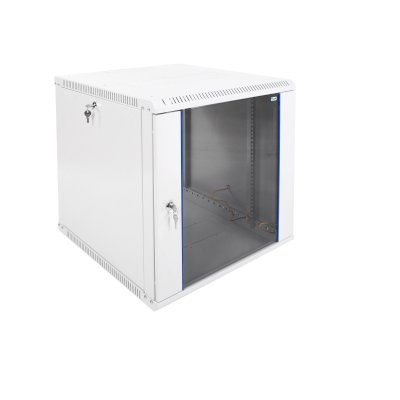 Шкаф коммутационный ЦМО ШРН-Эконом (ШРН-Э-12.650) настенный 12U 600x650мм пер.дв.стекл 65кг серый 600мм 23.9кг 180град. 608мм