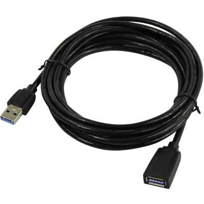 Кабель-удлинитель Vention USB 3.0 AM/AF - 3м Black Edition