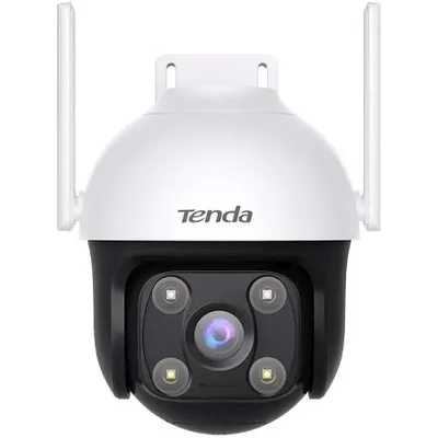 Tenda CH7 V2.1 Наружная Wi-Fi камера с панорамированием/наклоном, 2880х1620, 30 кадр./сек, 4 Мп, 355° по горизонтали, 90° по вертикали, Wi-Fi, IP65, от -30° до 60° C, MicroSD до 512 ГБ, белый