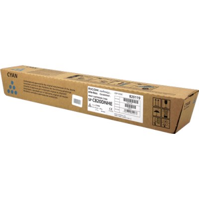 Принт-картридж голубой, тип SPC820DNHE/ Print Cartridge Cyan SP C820DNHE