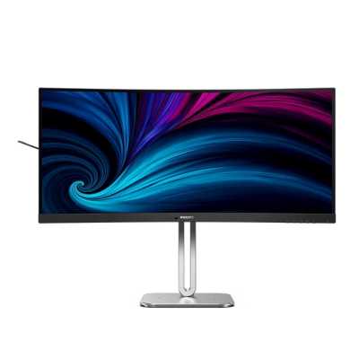 Монитор Philips 34" 34B2U5900C черный VA LED 21:9 HDMI M/M матовая HAS Piv 350cd 178гр/178гр 5120x2160 120Hz DP 4K USB 10.68кг