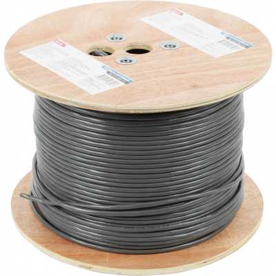 Кабель сетевой Buro BU-COP-050-FTP FTP 4 пары cat.5E solid 0.50мм Cu 305м серый