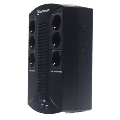 Источник бесперебойного питания (ИБП) Raskat VS-650VA 650VA, 390Вт, 6хCEE 7