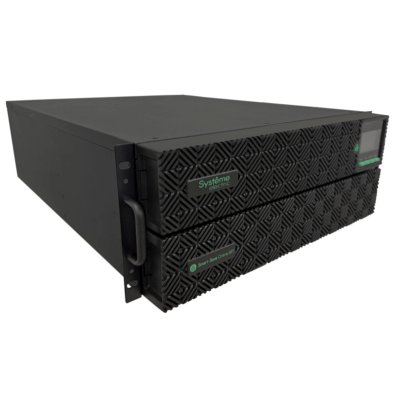 Источник бесперебойного питания Systeme Electric SRTSE 2 поколения 10000ВА/Вт, 4U,5 C13+3 C19,USB,RS-232,RS485,COM,сухие контакт,прлл