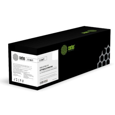 Картридж лазерный Cactus CS-C067Y (067Y) желтый (1250 стр.) для Canon i-SENSYS LBP631Cw/LBP633Cdw/MF651Cw/MF655Cdw/MF657Cdw