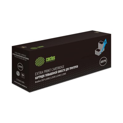 Картридж лазерный Cactus CS-TN2375-MPS черный (10400 стр.) для Brother DCP L2500/L2520/L2540/L2560