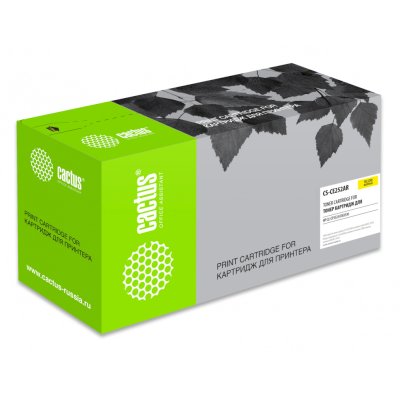 Тонер Картридж Cactus CS-CE252AR желтый для HP CLJ CP3525/CM3530 (7000стр.)