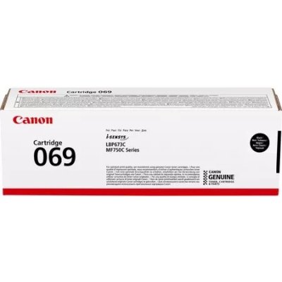 Картридж лазерный Canon 069BK (5094C002) черный (2100 стр.) для Canon MF752Cdw/754Cdw, LBP673Cdw