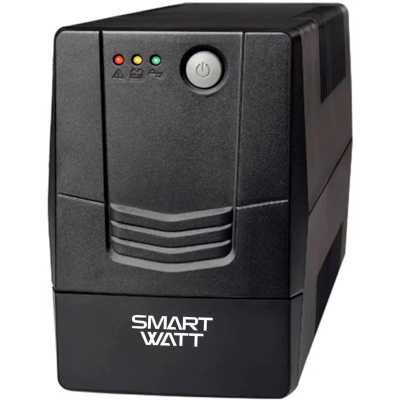 Источник бесперебойного питания Smartwatt UNI 650E 360Вт 650ВА черный