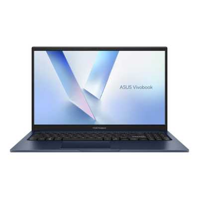 ASUS Vivobook 15 X1504VA-BQ4059 Intel Core 3 100U/DDR5 16GB/512Gb SSD/Intel Graphics/15.6" FHD (1920x1080) 16:9/Wi-Fi 6+ BT 5.2/No OS/Quiet Blue/1.70 Kg