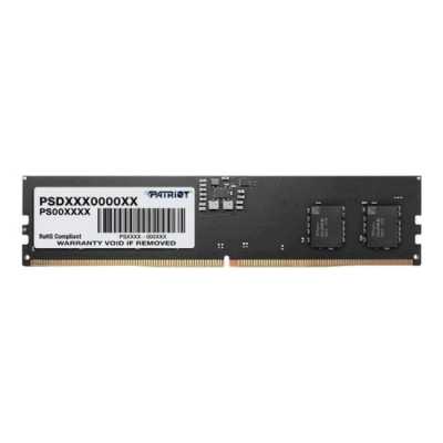 Оперативная память Patriot Signature, DDR5, 32Gb (1x32 GB), 5200 MHz, CL42, DIMM
