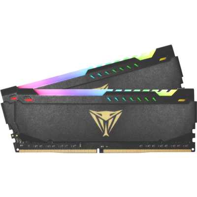 Память DDR4 2x8GB 3200MHz Patriot PVSR416G320C8K Viper Steel RGB RTL Gaming PC4-25600 CL18 DIMM UDIMM 288-pin 1.35В dual rank с радиатором Ret