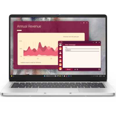 Ноутбук Dell Pro 14 Core Ultra 7 265U 32Gb SSD1Tb Intel Graphics 14" IPS FHD+ (1920x1200) Linux grey WiFi BT Cam (PRO14-7315)