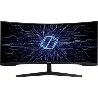 Монитор Samsung 34" Odyssey G5 LC34G55TWWPXEN черный VA LED 21:9 HDMI матовая 250cd 178гр/178гр 3440x1440 165Hz FreeSync Premium DP UW 5.6кг