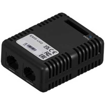 Датчик окружающей среды EMS-U02 (ENVIRONMENTAL SENSOR)/Датчик окружающей среды EMS-U02 (ENVIRONMENTAL SENSOR) для работы с SNMP(ПМКАРД) в 1 фазных ИБП Сайбер Электро, габариты (ВхШхГ) 29х53х67